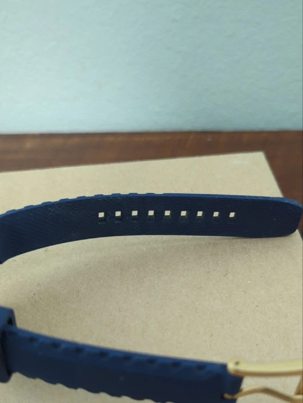 DKNY Blue and Gold Round Dial Men's Watch